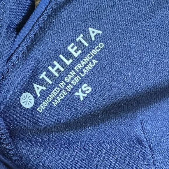 Athleta Mod Block Cutout Tankini XS - Picture 4 of 5